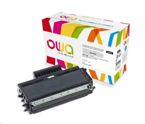 Obrázek OWA Armor toner pro BROTHER HL 5240, 5250, 5270, 5280, 7000 Stran, TN3170,  černá/black (TN-3170)