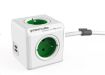 Obrázek Allocacoc PowerCube Extended USB Green (1,5m)