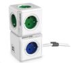 Obrázek Allocacoc PowerCube Extended USB Blue (1,5m)