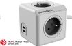 Obrázek Allocacoc PowerCube Extended USB white/grey (3m)