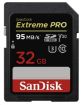 Obrázek SanDisk SDHC karta 32GB Extreme PRO (95 MB/s, Class 10, UHS-I U3 V30)