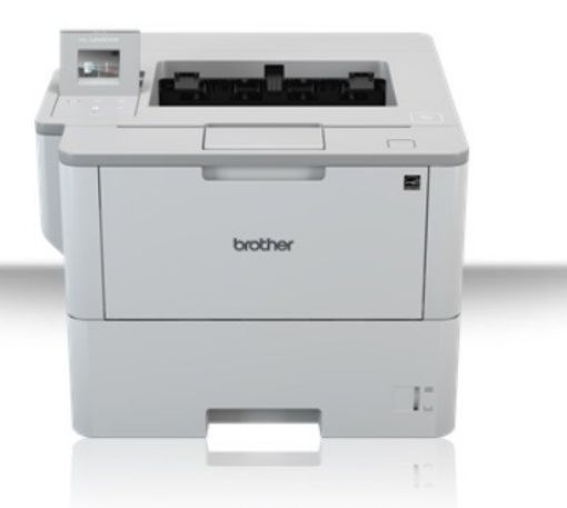 Obrázek BROTHER tiskárna laserová mono HL-L6400DW - A4, 50ppm, 1200x1200, 512MB, PCL6, USB 2.0, WIFI, LAN, 520+50 listu, DUPLEX