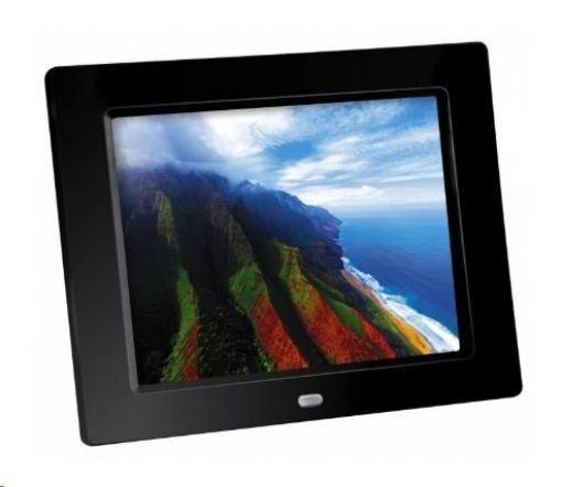 Obrázek Braun LCD fotorám DigiFRAME 82 (8", 1024x768px, 4:3 LED, slot SD, černý)