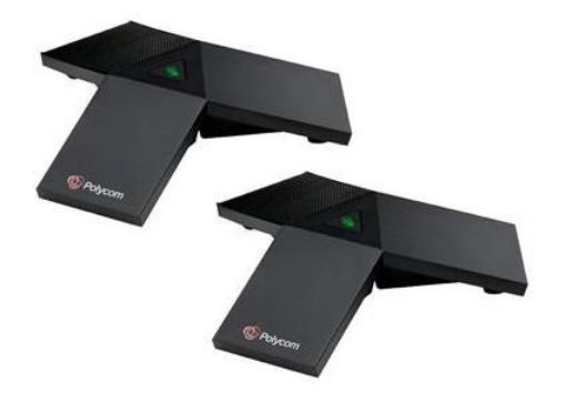 Obrázek Polycom sada externích mikrofonů pro Trio 8500 / 8800 (2x modul, tlačítko mute s LED indikací, 2,1 m kabel)