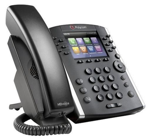 Obrázek Polycom IP telefon VVX 401, 12 linkový, 2x 10/100, HD Voice, PoE, bez napájecího zdroje