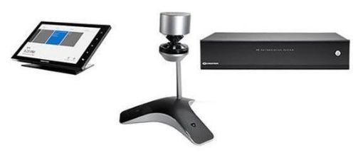 Obrázek Polycom panoramatická kamera CX8000 + CX5100, řídící systém, dotykový ovládací panel, zvuk (bez monitorů)