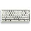 Obrázek CHERRY klávesnice G84-4100 COMPACT KEYBOARD, lehká, USB, EU, bílá