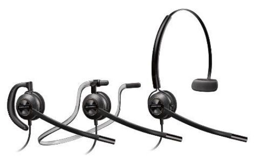 Obrázek PLANTRONICS náhlavní souprava EncorePro HW540, QD, mono