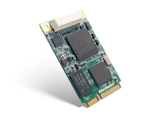 Obrázek AVERMEDIA Dark Crystal HD Capture Mini-PCIe (C353), nahrávací/střihová karta, HDMI kabel