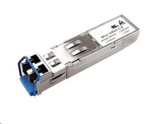 Obrázek SFP transceiver 1,25Gbps 1000BASE-LX SM, 20km 1310nm (FP) LC duplex 0-70°C 3,3V DMI Huawei AR compatible