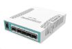 Obrázek MikroTik Cloud Router Switch CRS106-1C-5S, 400MHz CPU, 128MB RAM,1xGLAN/SFP, 5xSFP slot, vč. L5 licence