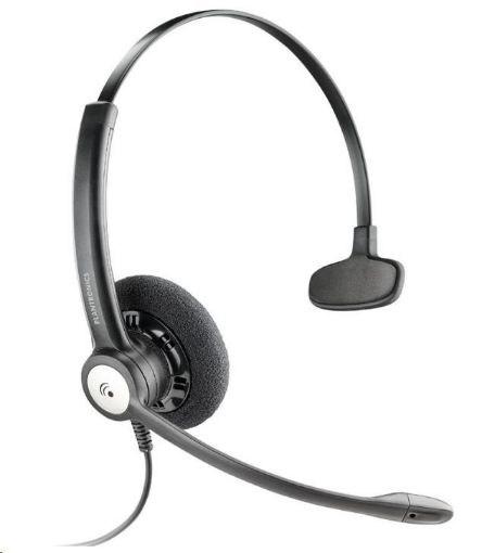 Obrázek PLANTRONICS náhlavní souprava Entera HW111, QD, mono