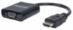 Obrázek MANHATTAN převodník z HDMI na VGA (HDMI Male to VGA Female, black, Blister)