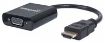 Obrázek MANHATTAN převodník z HDMI na VGA (HDMI Male to VGA Female, black, Blister)