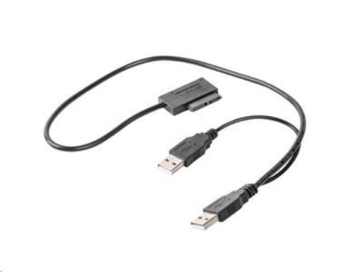 Obrázek GEMBIRD externí adaptér USB na Slim SATA SSD, DVD