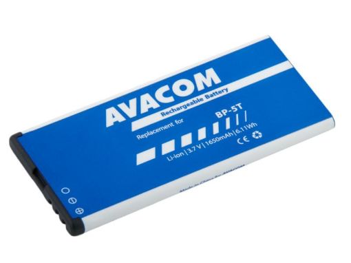Obrázek AVACOM baterie do mobilu Nokia Lumia 820, Li-Ion 3,7V 1650mAh (náhrada BP-5T)