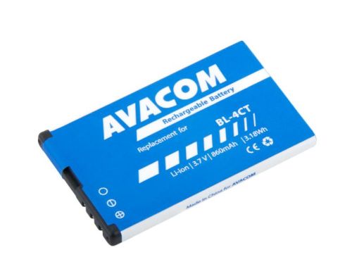 Obrázek AVACOM baterie do mobilu Nokia 5310 XpressMusic Li-Ion 3,7V 860mAh (náhrada BL-4CT)