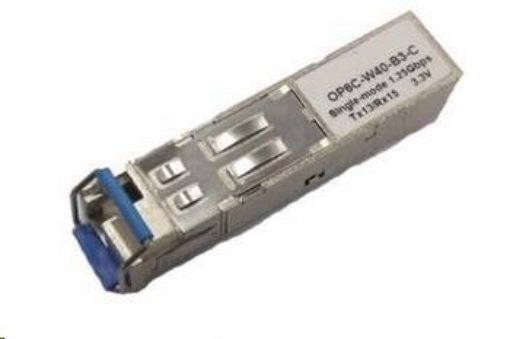 Obrázek SFP WDM transceiver 1,25Gbps 1000BASE-BX10 SM 10km TX 1310nm LC simp 0-70°C 3,3V HP/H3C komp JD098B DMI