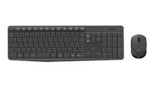 Obrázek Logitech sada bezdrátová klávesnice + myš Wireless Desktop MK235, CZ