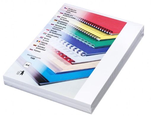 Obrázek Desky Linen A4 bílé