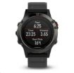 Obrázek Garmin GPS sportovní hodinky fenix5 Gray Optic, černý řemínek