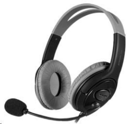 Obrázek SPEED LINK sluchátka LUTA Stereo Headset, black