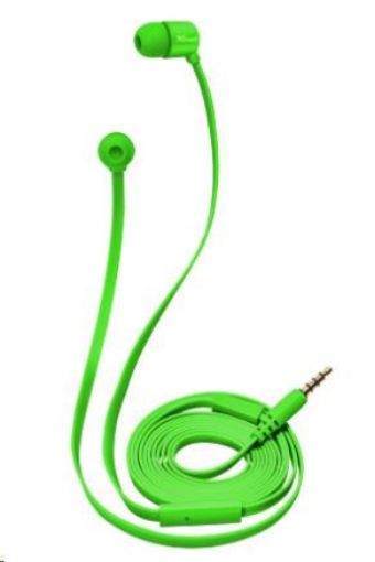 Obrázek TRUST Duga In-Ear Headphones - neon green