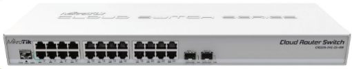 Obrázek MikroTik Cloud Router Switch CRS326-24G-2S+RM, 800MHz CPU,512MB RAM, 24xLAN, 2xSFP+ slot, vč. L5