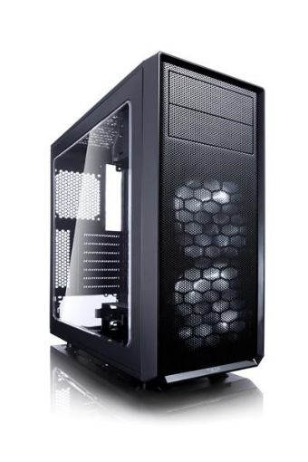 Obrázek FRACTAL DESIGN skříň FOCUS G, Midi Tower, průhledný bok, Black, bez zdroje