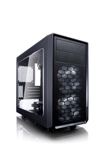 Obrázek FRACTAL DESIGN skříň FOCUS G MINI, Mini Tower, průhledný bok, Black, bez zdroje