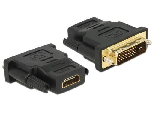 Obrázek Delock Adaptér DVI 24+1 pin samec > HDMI samice