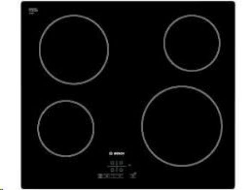 Obrázek BOSCH PKE611B17E sklokeramická varná deska
