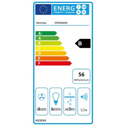 Obrázek ELECTROLUX EFF90560OX DIGESTOŘ KOMÍNOVÁ