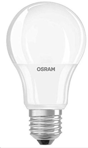 Obrázek LED žárovka VALUE CLA60 9,5W/840, E27, 4000K, studená bílá, klasický tvar.