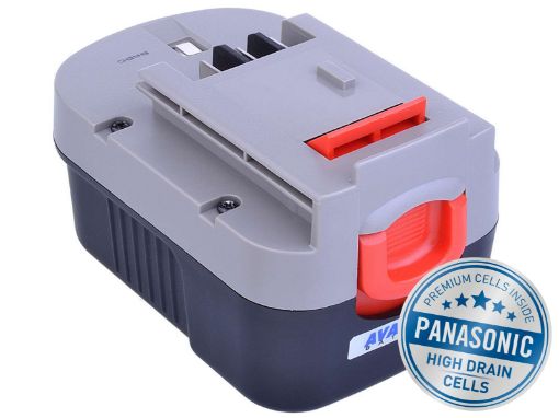 Obrázek AVACOM baterie pro BLACK & DECKER A144, A1714 Ni-MH 14,4V 3000mAh, články PANASONIC