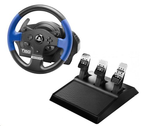 Obrázek Thrustmaster Sada volantu T150 PRO a 3-pedálů T3PA pro PS4, PS3 a PC (4160696)