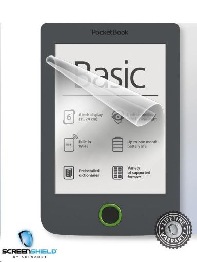 Obrázek ScreenShield fólie na celé tělo pro POCKETBOOK 614 Basic 3