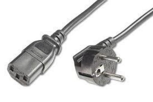 Obrázek Kabel síťový, CEE 7/7(M) - IEC320 C13, 10m, černý