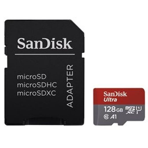 Obrázek SanDisk Ultra microSDXC 128 GB 100 MB/s A1 Class 10 UHS-I, Android