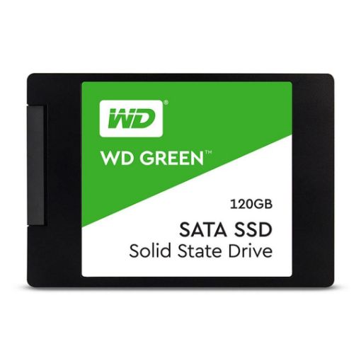 Obrázek WD GREEN SSD 3D NAND WDS120G2G0A 120GB SATA/600, (R:500, W:400MB/s), 2.5"