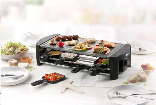 Obrázek DOMO DO9186G raclette gril  z přírodního kamene