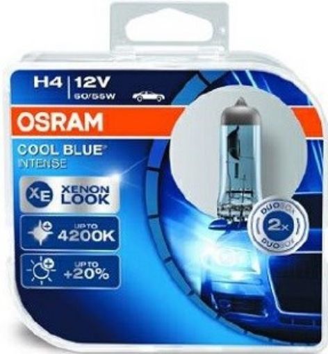 Obrázek OSRAM Žárovky H4 Cool Blue Intense (2 ks)