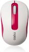 Obrázek RAPOO myš M10 USB, optická, bezdrátová, 2.4G, červená