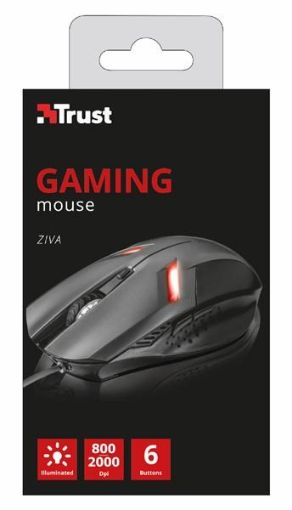 Obrázek TRUST Myš Ziva - Trust Ziva Gaming mouse and mouse pad