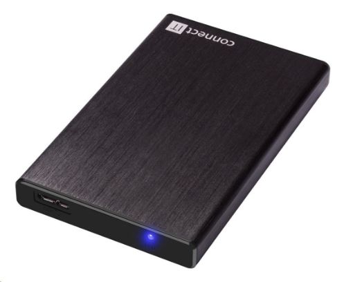 Obrázek CONNECT IT externí box LITE pro HDD 2,5" SATA, USB 3.0 černý