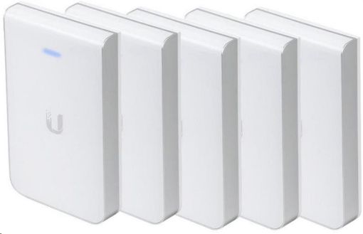 Obrázek UBNT UniFi AP AC In Wall PRO, 5-PACK [vnitřní AP, 2.4GHz(450Mbps)+5GHz(1300Mbps), 3x3 MIMO, 802.11a/b/g/n/ac]