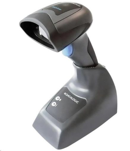 Obrázek DataLogic bezdrátová čtečka QuickScan Mobile QD2430, 433 MHz, KIT, USB, 2D Imager, Black