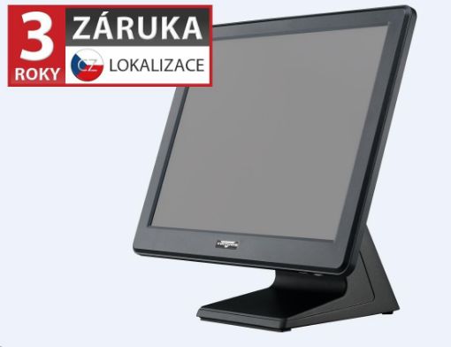 Obrázek Virtuos AerPOS PP-9635AV,15"LCD LED350, 4GB RAM, rámeček, černý - bez HDD