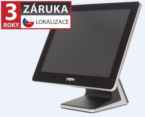 Obrázek Virtuos AerPOS PP-9635BV,15"LCD LED350, 4GB RAM, bezrámečkový, černý - bez HDD