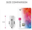 Obrázek CONNECT IT InCarz QUICK CHARGE 3.0 nabíječka do auta, 1x USB, 3 A, QC 3.0, bílá